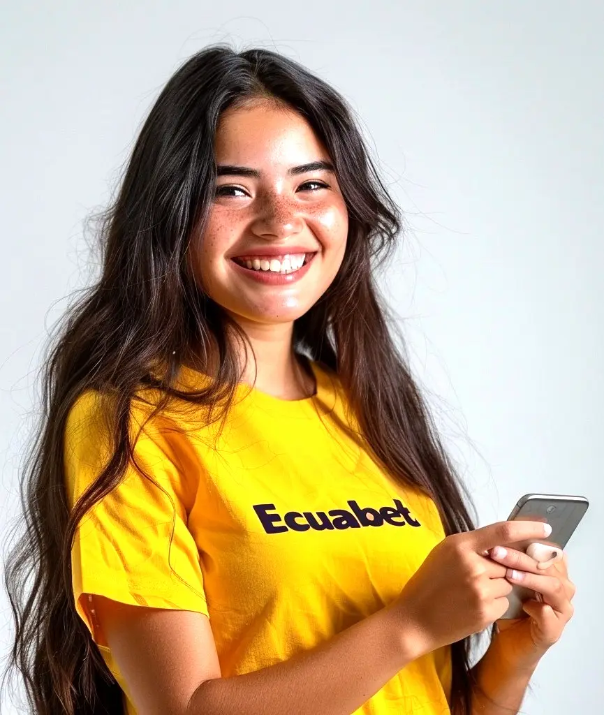 girl with ecuabet name on t-shirt